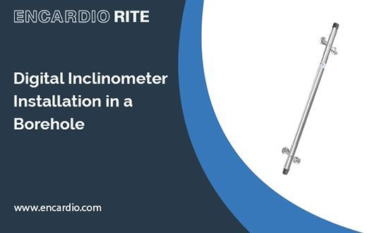 Digital Inclinometer Installation in a Borehole
