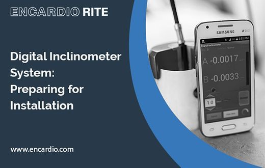Digital Inclinometer System: Preparing for Installation