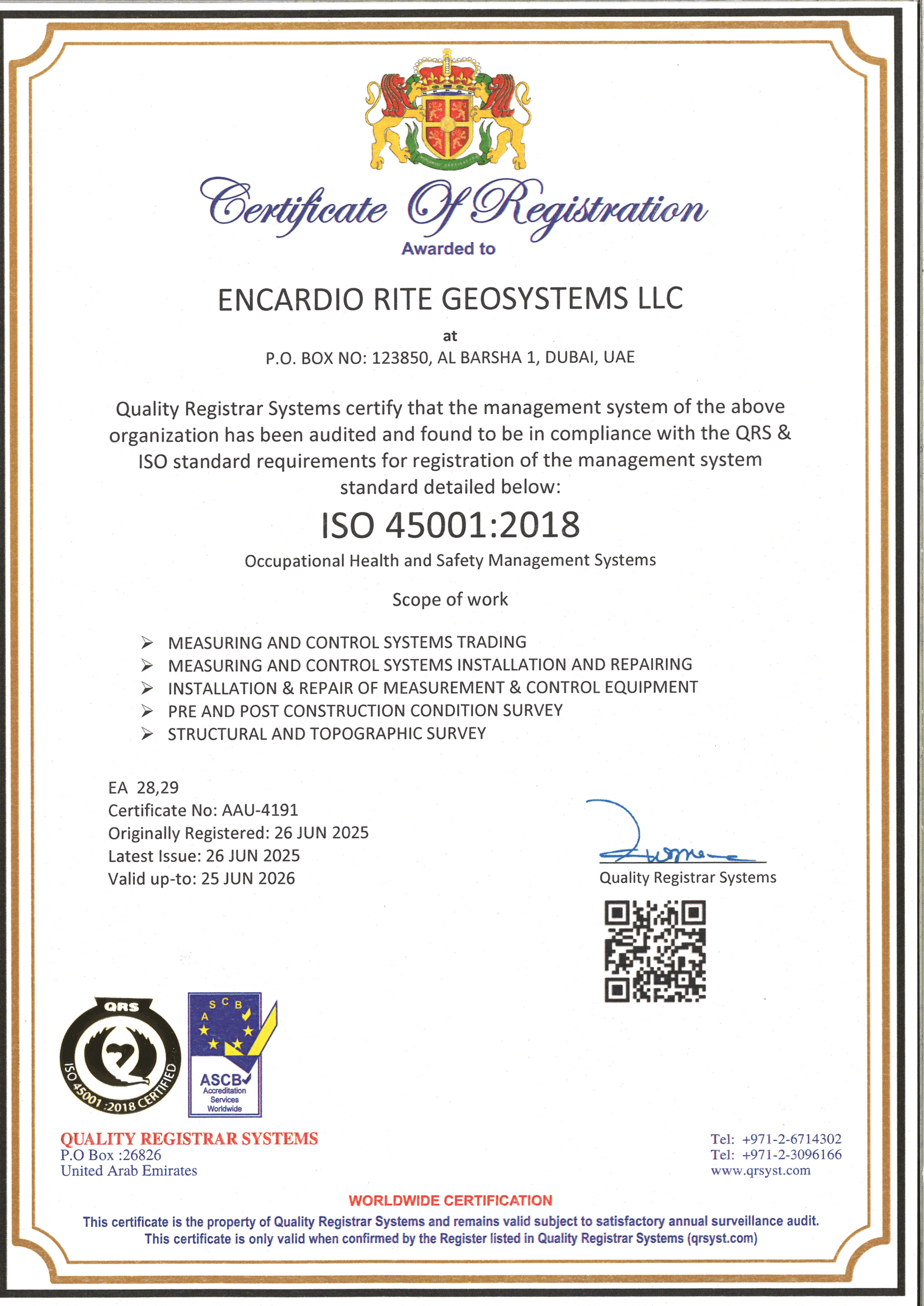 Certificate 3