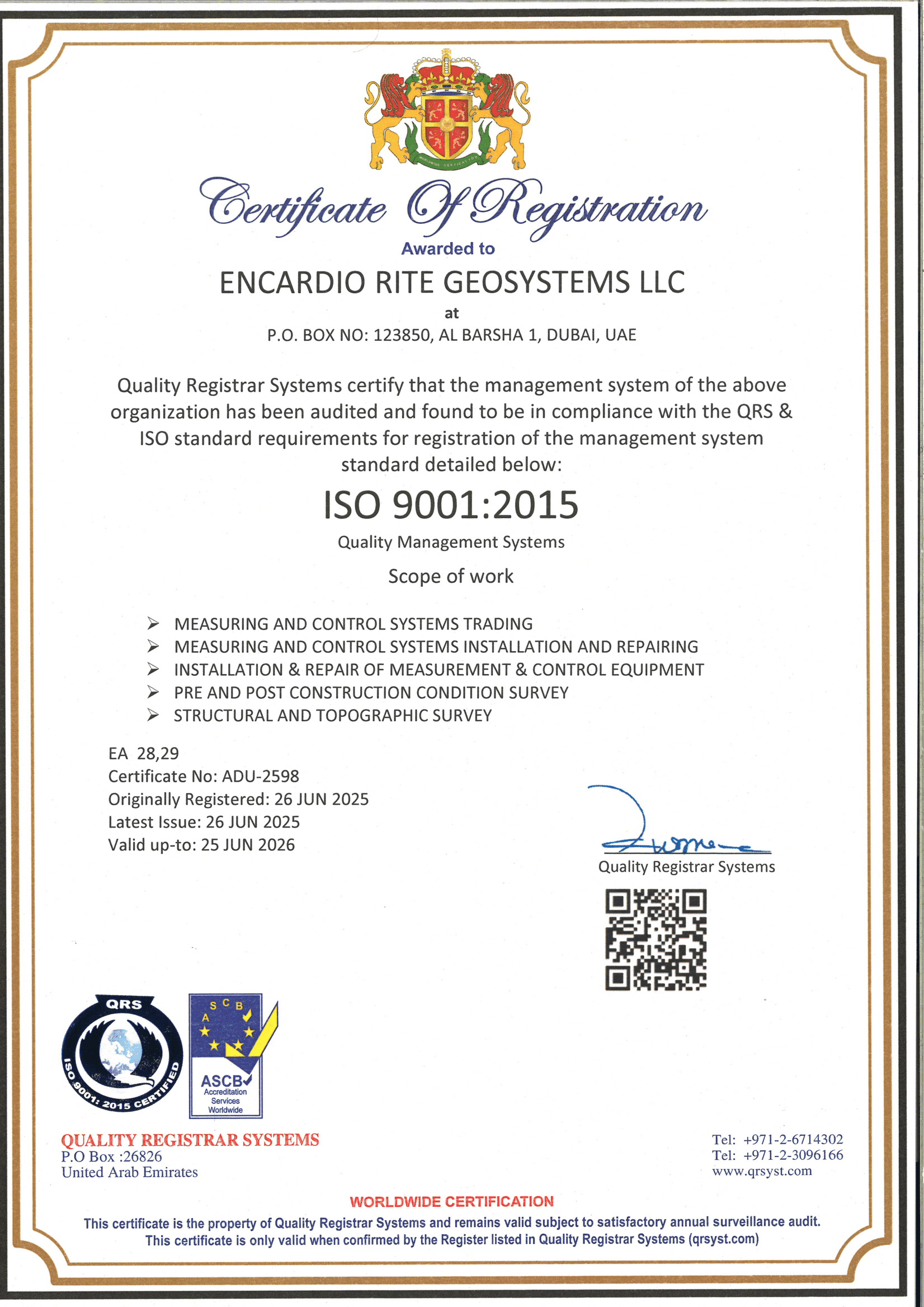 Certificate 2